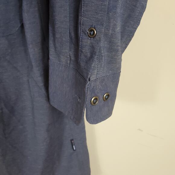 Swiss Tech Long Sleeve Outdoor Woven Shirt Size S - Picture 5 of 10